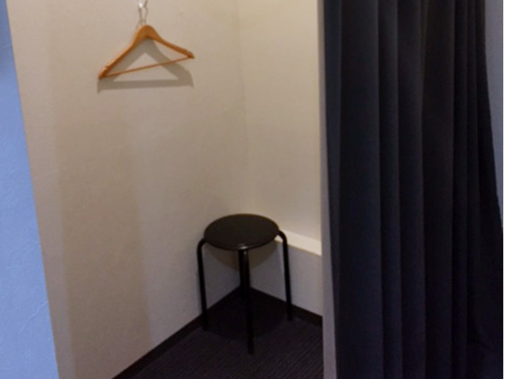 着替えスペースイメージ